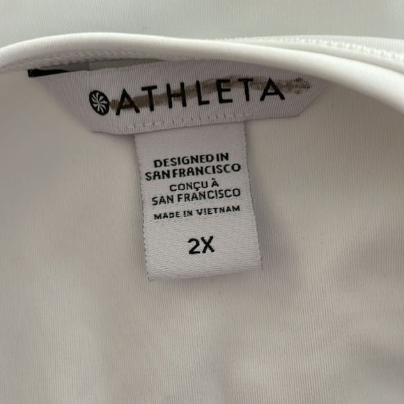 ATHLETA Ace Tennis Dress, White, Size 2X, 988538 - Picture 10 of 12